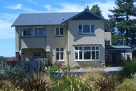 Outside before